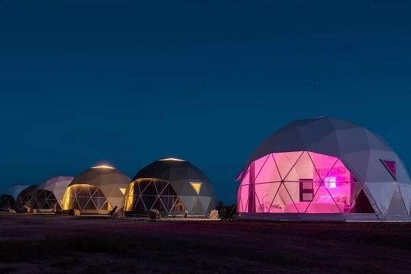 Glamping Domes at Tirrito Farm