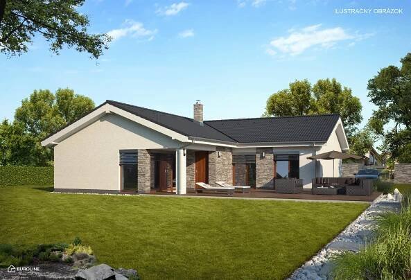 Projekt na bungalov, projekt bungalov, projekty bungalov, bungalov 1371 