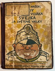 5x Osudy dobrého vojáka Švejka, vydání z roku 1926 a 1927 - Starožitnosti a umění