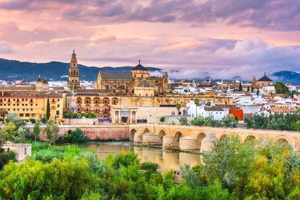 Cordoba, Španělsko Panorama — Stock obrázek