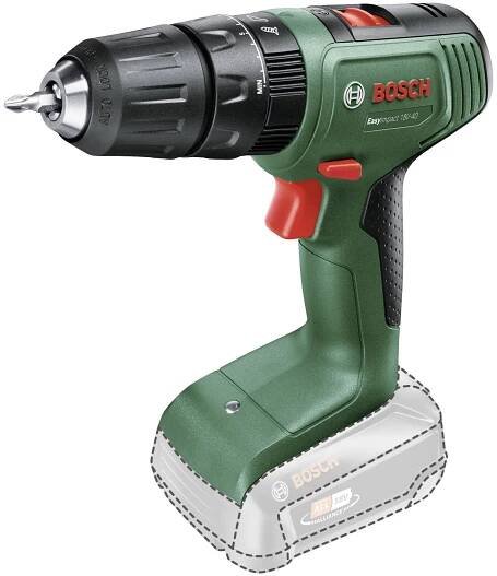 Bosch Home and Garden EasyImpact 18V-40 aku vrtačka, aku vrtací šroubovák, aku šroubovák, 18 V, 2.0 Ah Li-Ion bez akumul