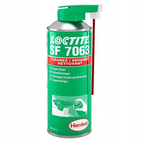 LOCTITE SF 7063 400ML SPRAY – odmašťovací přípravek na plasty a kovy Výrobce Loctite