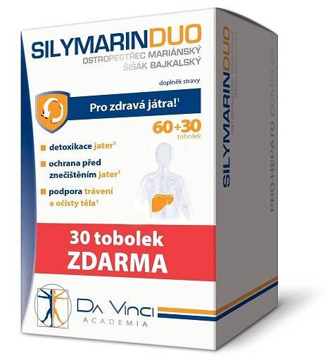 Da Vinci Academia Silymarin Duo 60+30 tobolek