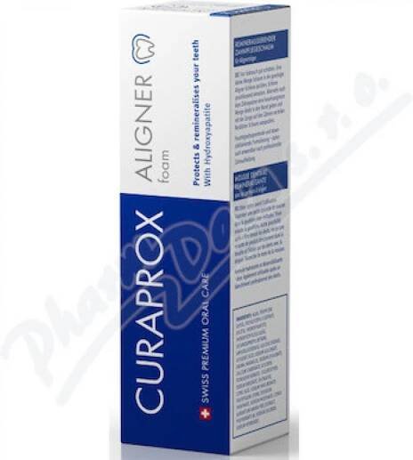 Curaprox Aligner foam remineralizační pěna do alignerů 40 ml