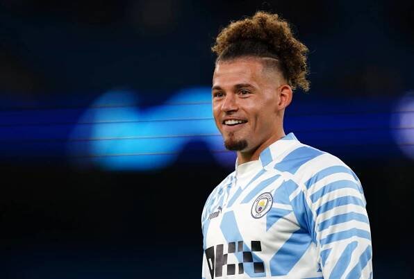 Kalvin Phillips OKX Blue Shirt Wallpaper