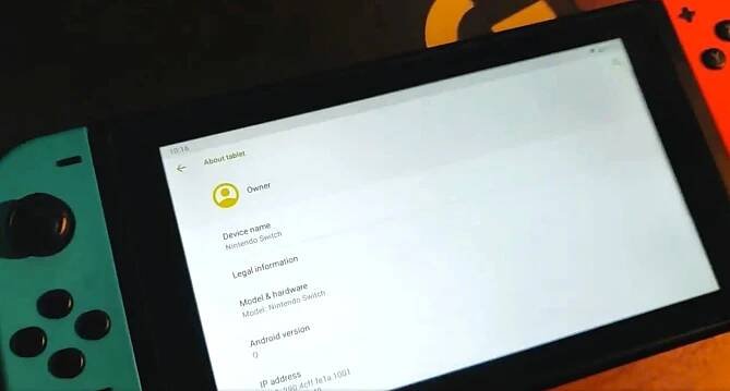 Here’s Android Q running on a modded Nintendo Switch (sort of)