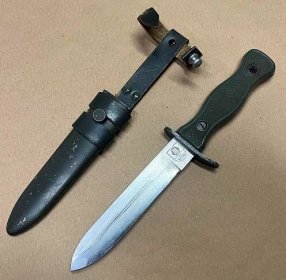 Útočný nůž BUNDESWEHR - originál od 1 Kč !!! - Vojenské sběratelské předměty