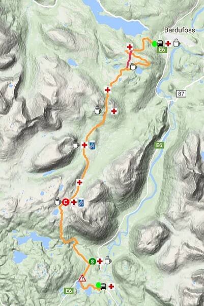 50 km infoside – Reistadløpet