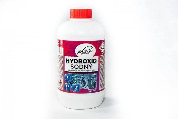 Hydroxid sodný čistič odpadů 1 kg