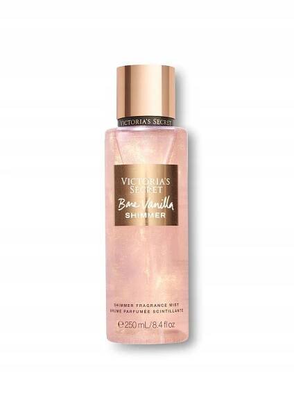 Victoria's Secret Bare Vanilla Shimmer vonná mlha 250ml Originál USA