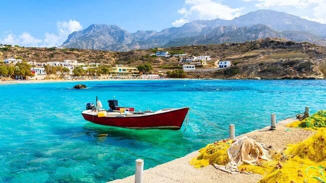 Hlavní město ostrova Karpathos