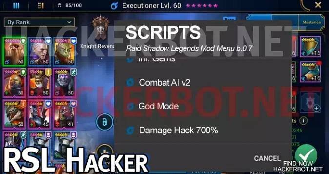 raid shadow legends game hacker cheater