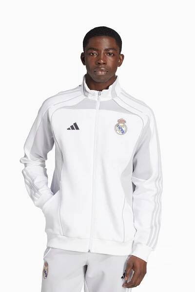 Mikina adidas Real Madrid 25/26 Urban Purist Track Top - Bílý