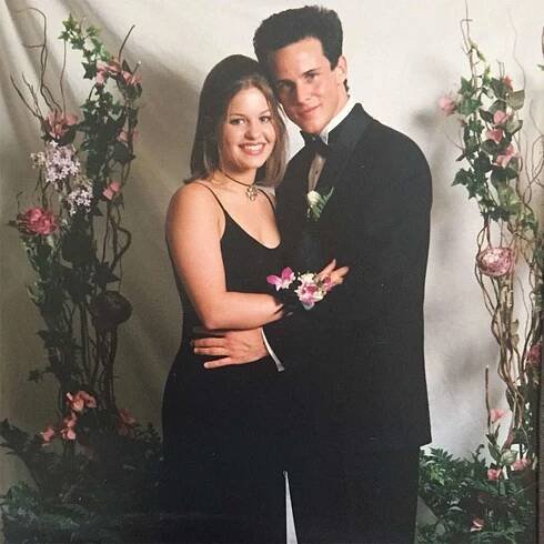 Candace Cameron Bure Took 'Full House' BF Scott Weinger to 'Real Life Senior Prom' — Check Out Her Corsage!