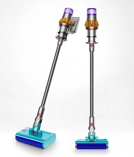 Dyson V15s Detect Submarine Tyčový vysavač 2 v 1 Baterie Suché a mokré Bezsáčkové Nikl, Žlutá (448798-01)