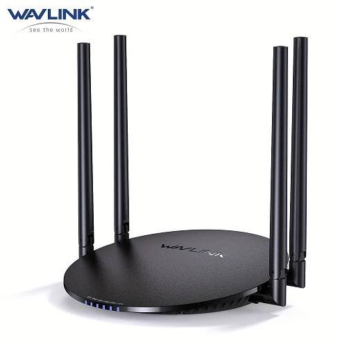   wireless router 1200mbps dual band 5ghz 2 4ghz wifi 5 router with 1000mbps wan lan long range coverage for home office supports router   repeater mode