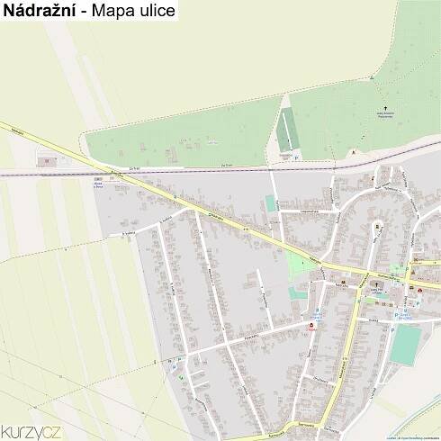 Nádražní - mapy | Kurzy.cz