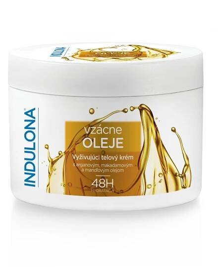 Indulona Vzácné oleje vyživující tělový krém, 250 ml - VELDRO