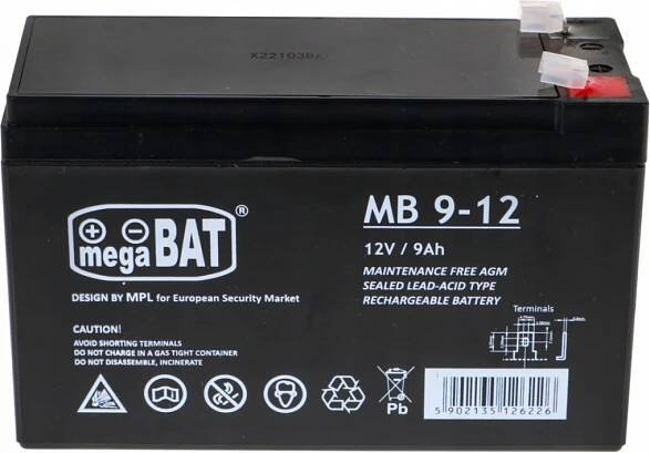 GEMBIRD ENERGENIE BAT-12V9AH 12V 9AH