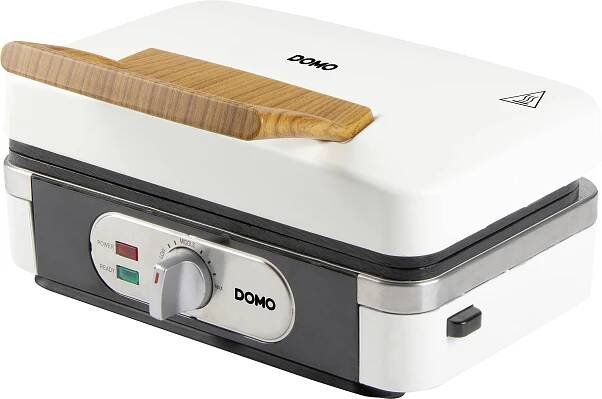 DOMO SANDWICH-WAFFEL-GRILL 3-IN-1 POWDER WHITE toustovač bílá