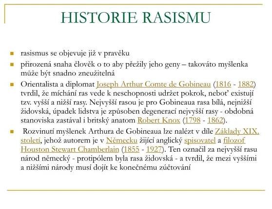PPT - RASISMUS PowerPoint Presentation, free download - ID:4798830