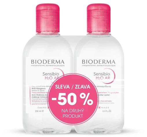 BIODERMA Sensibio H2O AR micelární voda 250 ml 1+1 Festival