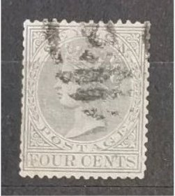 Známka Ceylon, 4c, Sg.122# 