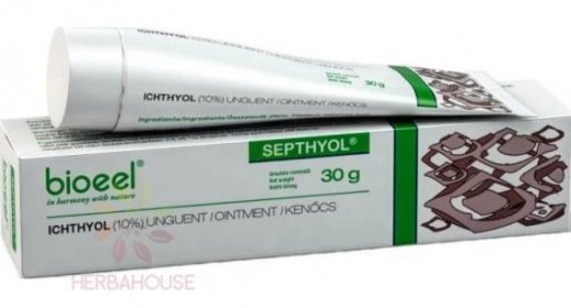 Obrázek pro Bioeel Septhyol Protizánětlivý krém s ichtyolu (30g)