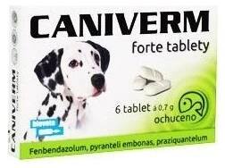 BIOVETA IVANOVICE NA HANE Caniverm forte 6 tbl 0,7g od 238 Kč - Heureka.cz
