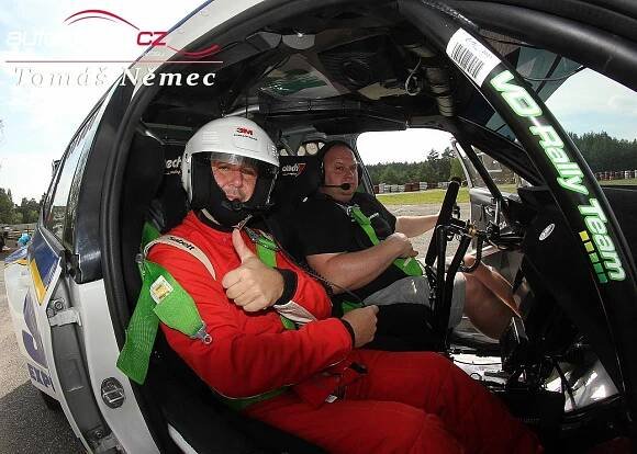 David Horák - test Škoda Fabia R5 | Autokrosař.cz