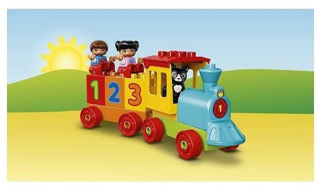 Lego DUPLO 10847 Vláček s čísly