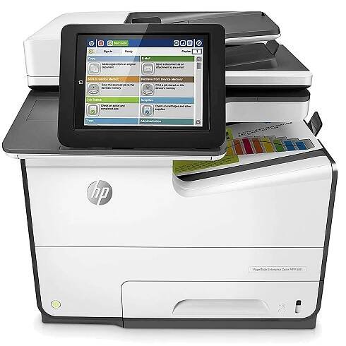 HP PageWide Enterprise Color MFP 586dn (A4, 75 ppm, USB 2.0, Ethernet, Duplex, Print/Scan/Copy)