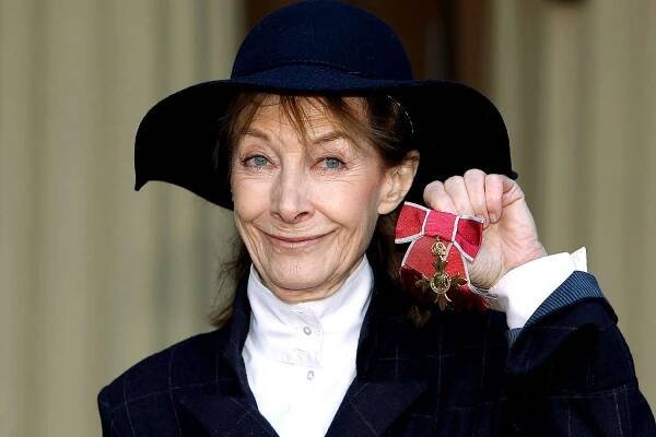 Actress Jean Marsh holds her Officer of the British Empire (OBE) medal which was awarded to her by Queen Elizabeth II during an Investiture ceremony at Buckingham Palace on December 4, 2012 in London, England.