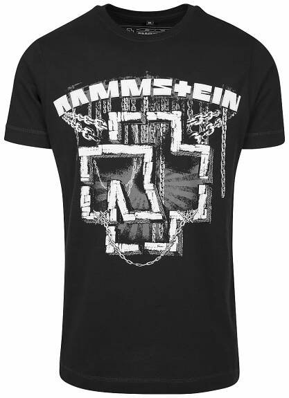 Rammstein tričko, In Ketten Black, pánské | Musicwear - Trička, mikiny