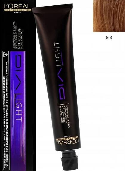 L'Oréal Dialight tónovací přeliv 8.3 světlá blond zlatá 50 ml