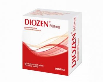 Diozen 500 mg, potahované tablety, 60 ks