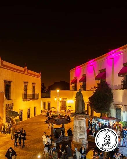 Santiago de Queretaro in Mexico