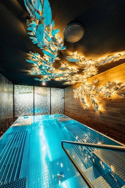 wellness a fitness Hotel Carlton, návrh 2021, realizácia 2023, rekonštrukcia