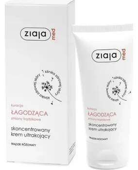 Pleťová kosmetika Ziaja Rosacea - MED - Zklidňující kúra - koncentrovaný krém ultra zklidňující / 50 ml