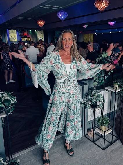 Lorraine Stanley at a Back in the Daytime event.
