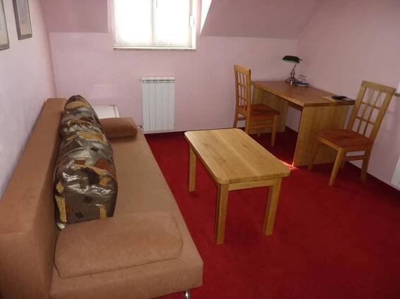 Posezení v ubytování Hotel & Restaurant Na Fryštátské