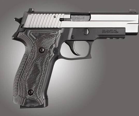 Střenky Hogue Sig Sauer P226 Piranha G10 černé-šedé Magrip
