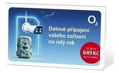 O2 Roční datové připojení 15 GB