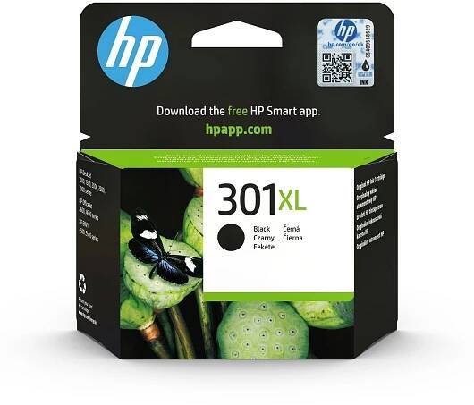 HP CH563EE č. 301XL černá