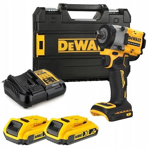 Rázový utahovák DeWalt 1/2 2 x 2Ah 18 V XR