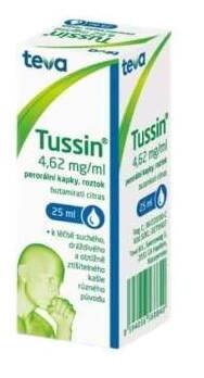 Tussin 4.62mg/ml perorální kapky roztok 1x25ml