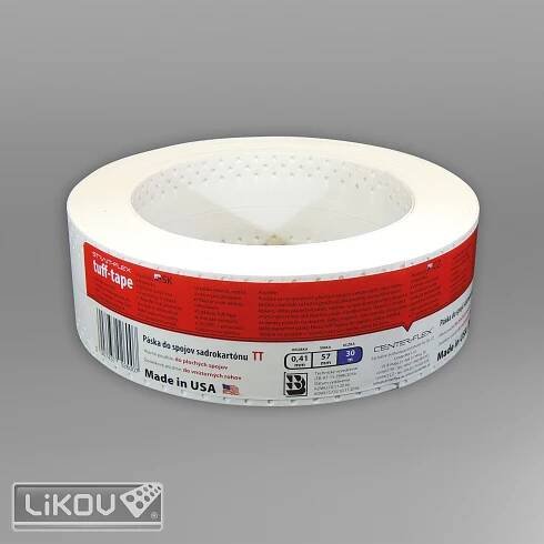 TUFF-TAPE rohová páska na sadrokartón 57 mm x 30 m