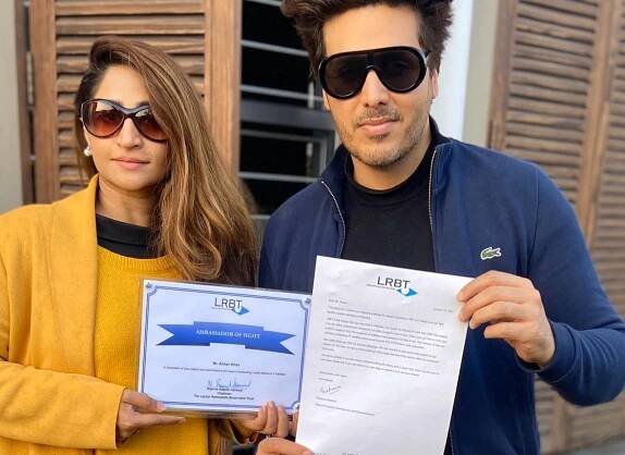 Ahsan Khan Becomes LRBT Ambassador of Sight