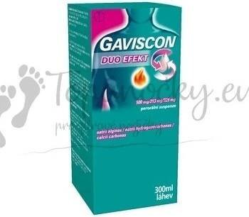 GAVISCON DUO EFEKT POR 500MG/213MG/325MG POR SUS 1X300ML I