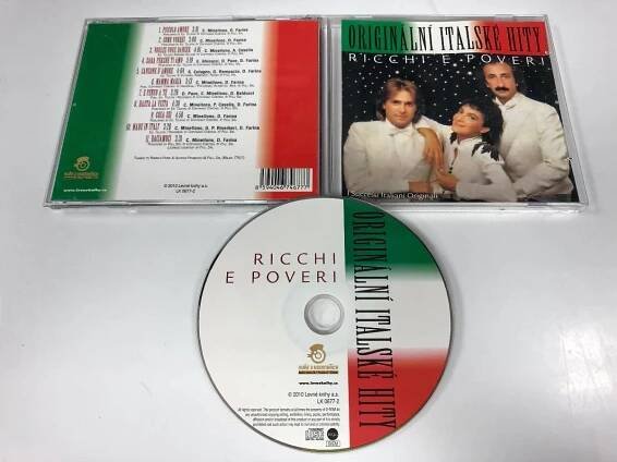 CD RICCHI E POVERI - ORIGINÁLNÍ ITALSKÉ HITY (2010)